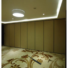 Ultra High Movable Sound Proof Partition Wall / Banquet Hall Folding Partition Wall