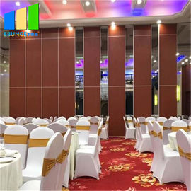 Manual Control Sliding Door Folding Partition Walls Acoustic Folding Wall Partition For Banqueting Hall