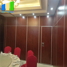 Portable Acoustic Room Dividers Track And Roller Folding Floor To Ceiling Partition Wall