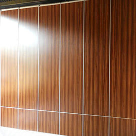 Aluminium Frame Slid Cloth Compact Board Movable Partition Walls Decorative Louvered