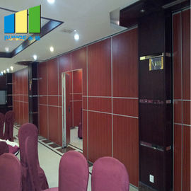 Conference Hall Acoustic Room Divider Movable Foldable Restaurant Partition