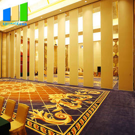 MDF Top Gypsum Board Office Portable Movable Partition Walls Fabric Partition Folding Doors For Hotel
