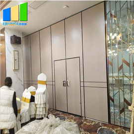 Ebunge Movable Partition Walls MDF Finish Aluminum Frame Folding Acoustic Room Divider