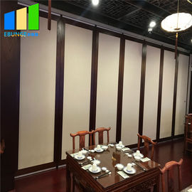 Water - Proof MDF Material Movable Partitions Wall For Ballroom Customized Color