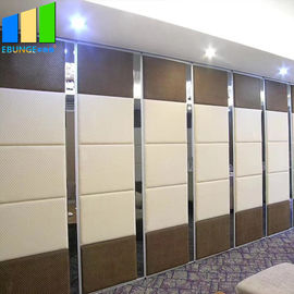 Office Folding Partition Walls Aluminium Channel Mdf Room Divider Movable Partition