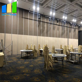 Theater Sound Proof Partitions Folding Moving Partition With Aluminum Frame