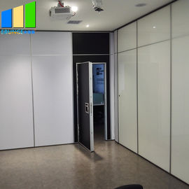 Ebunge Office Decoration Room Partition Acoustical Room Dividers Operable Wood Sliding Folding Partition