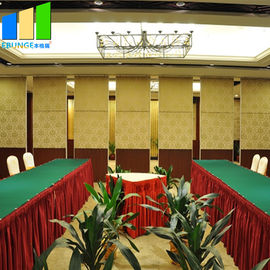 Fabric Acoustic Movable Wall Sliding Partition Door For Hotel Banquet Hall