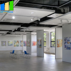 Removable Acoustic Room Dividers Sliding Doors Movable Office Partition Wall For Exhibition Hall