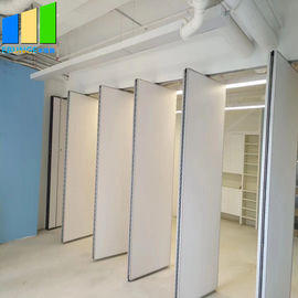 500 Width Sound Proof Partitions Folding MDF Partition Moving Wall With Aluminum Frame