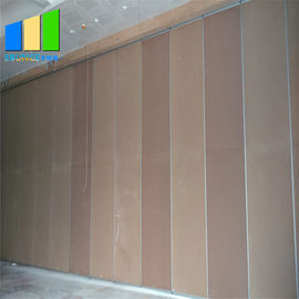Collapsible Moving Wooden Sliding Folding Door Partition Wall For Banquet Hall Hotel