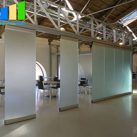 Unframed Glass Doors Sliding Partition Walls Frameless Aluminum Glass Partition Folding Door