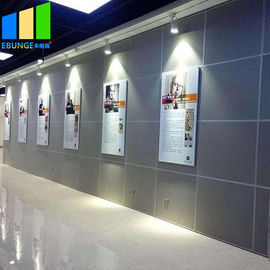 Top Hung Soundproof Movable Partition Walls For Exhibition Hall Multi Color