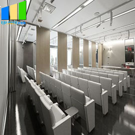 Fashion Movable Partition Walls Dividing Folding Door Sliding Dividers Melamine Wooden Partition For Conference Center