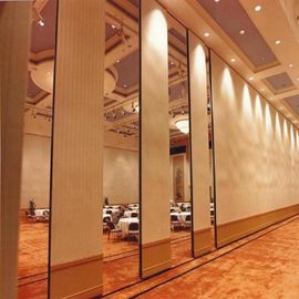 Flexible Movable Hotel Cubicle Acoustic Partition Wall Single Door Or Double Door