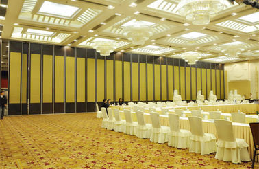 Movable Partition Operable Walls In Fabric With Sponge Soft Cover For Convention Center