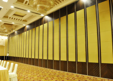 Movable Partition Operable Walls In Fabric With Sponge Soft Cover For Convention Center