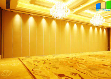 100mm Soundprood Customized Sliding Gorden Partition Walls Panel For Upscale Hotel
