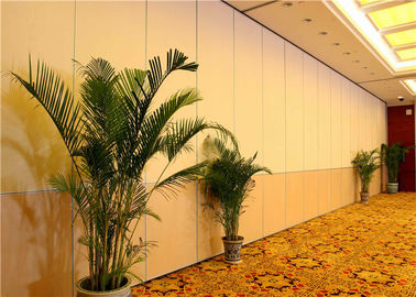 Hotel Movable Partition Wall Systems With Track And Wheels