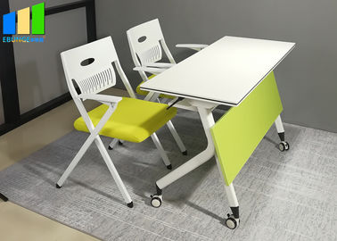 Office Furniture Partitions Folding Desk Foldable Training Table Stackable Conference Tables