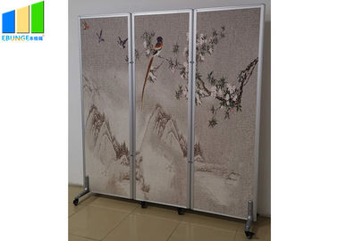 Wood Movable Divider With Wheels Folding Partition Singapore Movable Partition Walls On Wheels For Restaurant