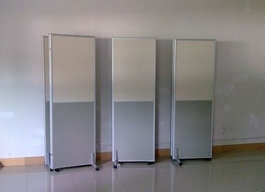 EBUNGE Sliding Folding Partitions Movable Walls Without Track Melamine Finish For Space Dividing