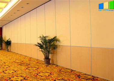 Melamine Decorative Soundproof Movable Partition Walls For Hotel Banquet Hall