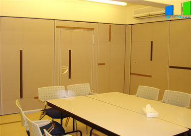 Modern Melamine Surface Folding Partition Walls / Sound Proof Room Partitions