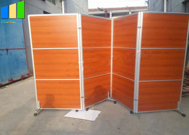 Office Room Division Folding Partition Walls With Wheels For Hotel Space Dividing
