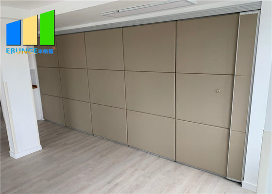 Soft Cover Folding Sliding Operable Partition Walls Acoustic Conference Room Dividers