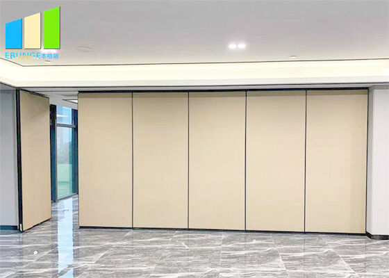 Temporary Sliding Acoustic Wooden Movable Partition Walls Dividers For Church