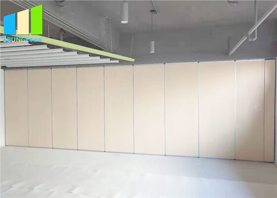 Classroom Wooden Movable Door Acoustic Partition Walls For Office