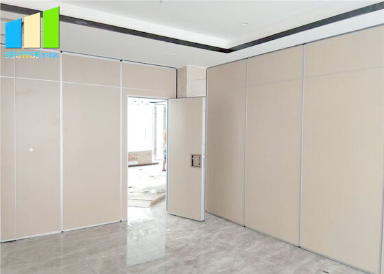 Floor To Ceiling Meeting Room Division Wooden Acoustic Partition Walls