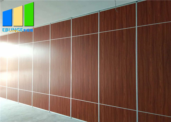 Multi Function Hall Fire Resistant Folding Door Partition Wall For Five Star Hotel