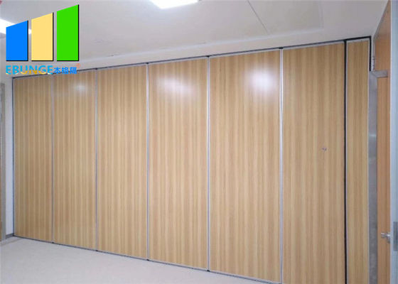 100mm Thick Fireproof Operable Partition Office Movable Folding Sliding Walls