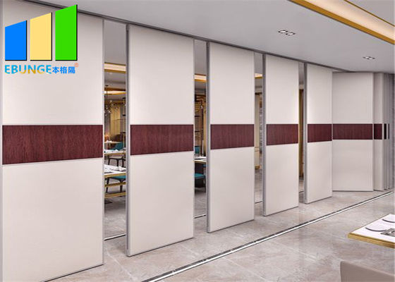 Meeting Room MDF Sound Proof Separation Folding Movable Partition Walls