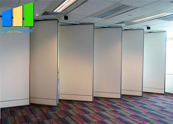 Laminate Veneer Folding Movable Sound Proof High Partition Walls For Office Classroom