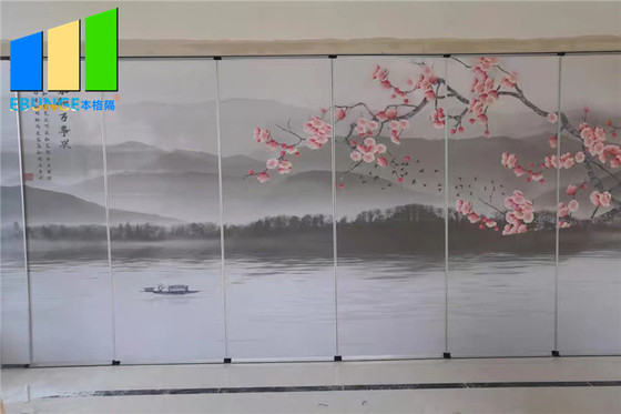 65 MM Thick Moveable Acoustic Partition Wall No Floor Track