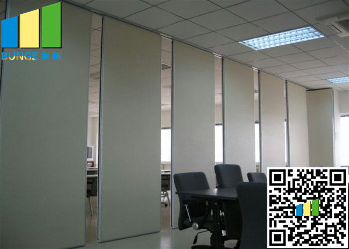 Folding Office Partition Walls , retractable partition walls For Meeting Room