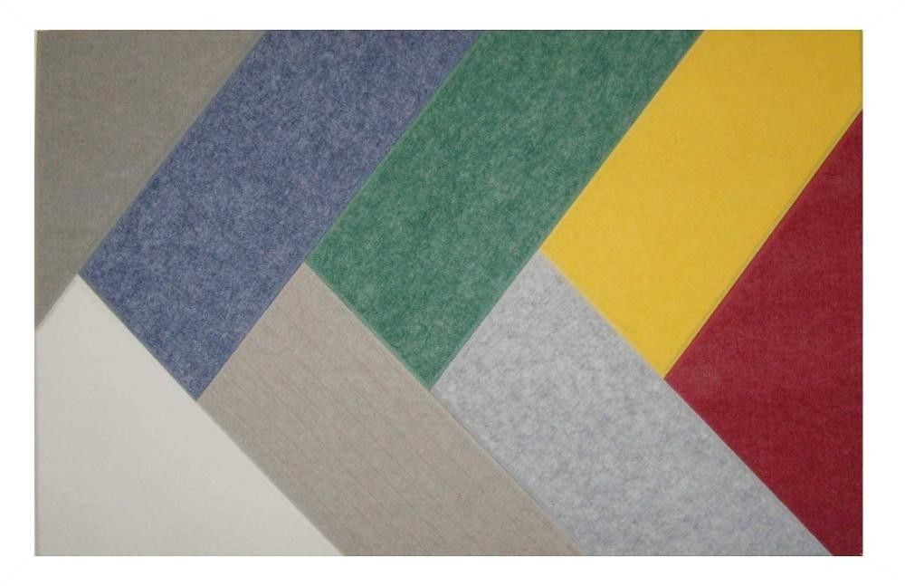 Fire Insulation Polyester Acoustic Panels , Microfiber Acoustic Boards