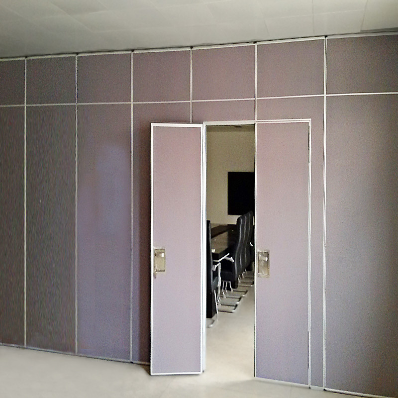 Aluminum Acoustic Wooden Sliding Movable Sound Proof Partitions
