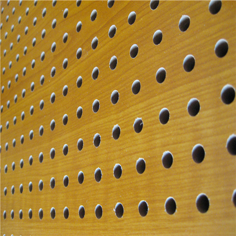 KTV Perforated Wood Acoustic Panels MDF Soundproof Acoustic Board
