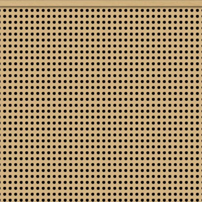 Halls Decorative Wood Perforated Acoustic Wall Panels Sound Absorption