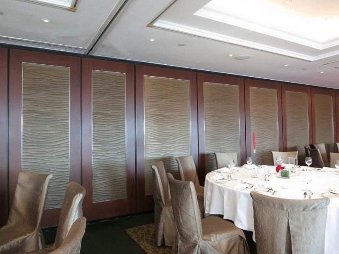 Movable Folding Acoustic Room Dividers For Banquet Hall Decorative