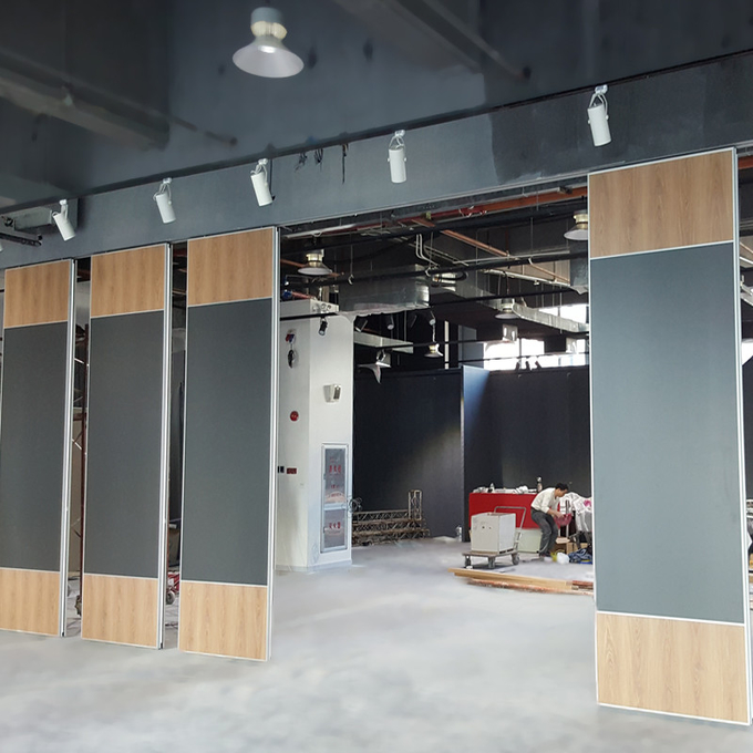 Retractable Temporary Operable Sound Proof Sliding Partition Walls