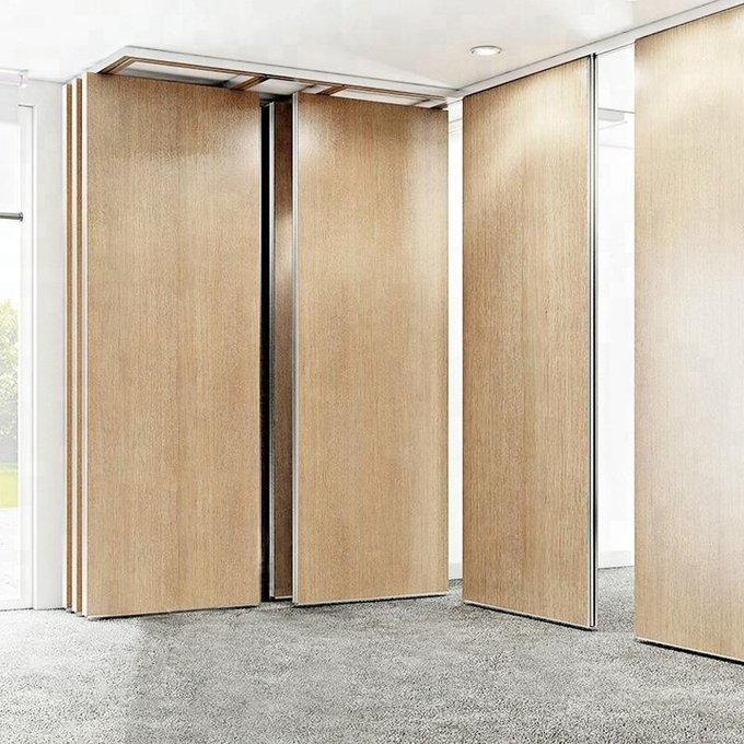 Customized Commercial Office Partition Wall / MDF Folding Acoustic