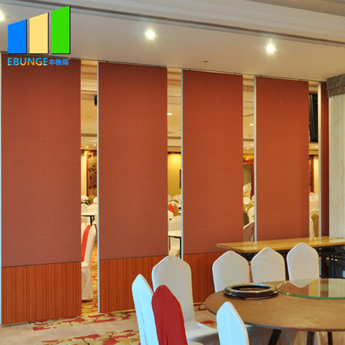 Dubai Foldable Wall Partition Soundproof Sliding Partitions For