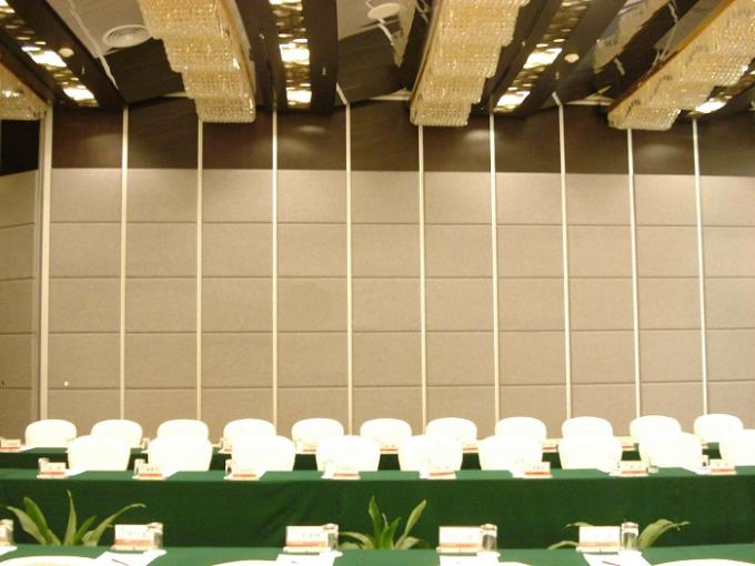 Professional Folding Wall Acoustic Movable Room Dividers For Conference