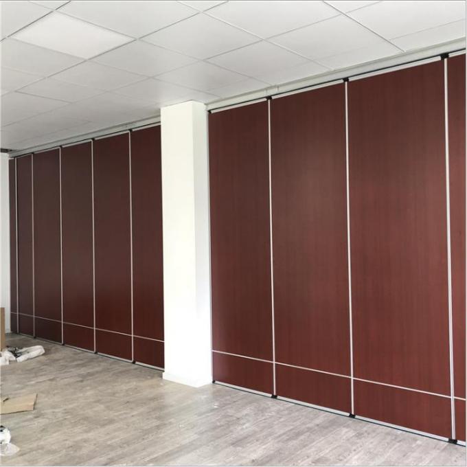 Wall Mount Soundproof Sliding Movable Mirror Partition Wall In office