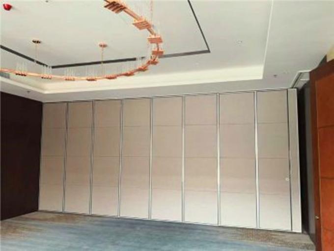 Panel Height 4 m Soundproof Material Movable Wall Operable Soundproof